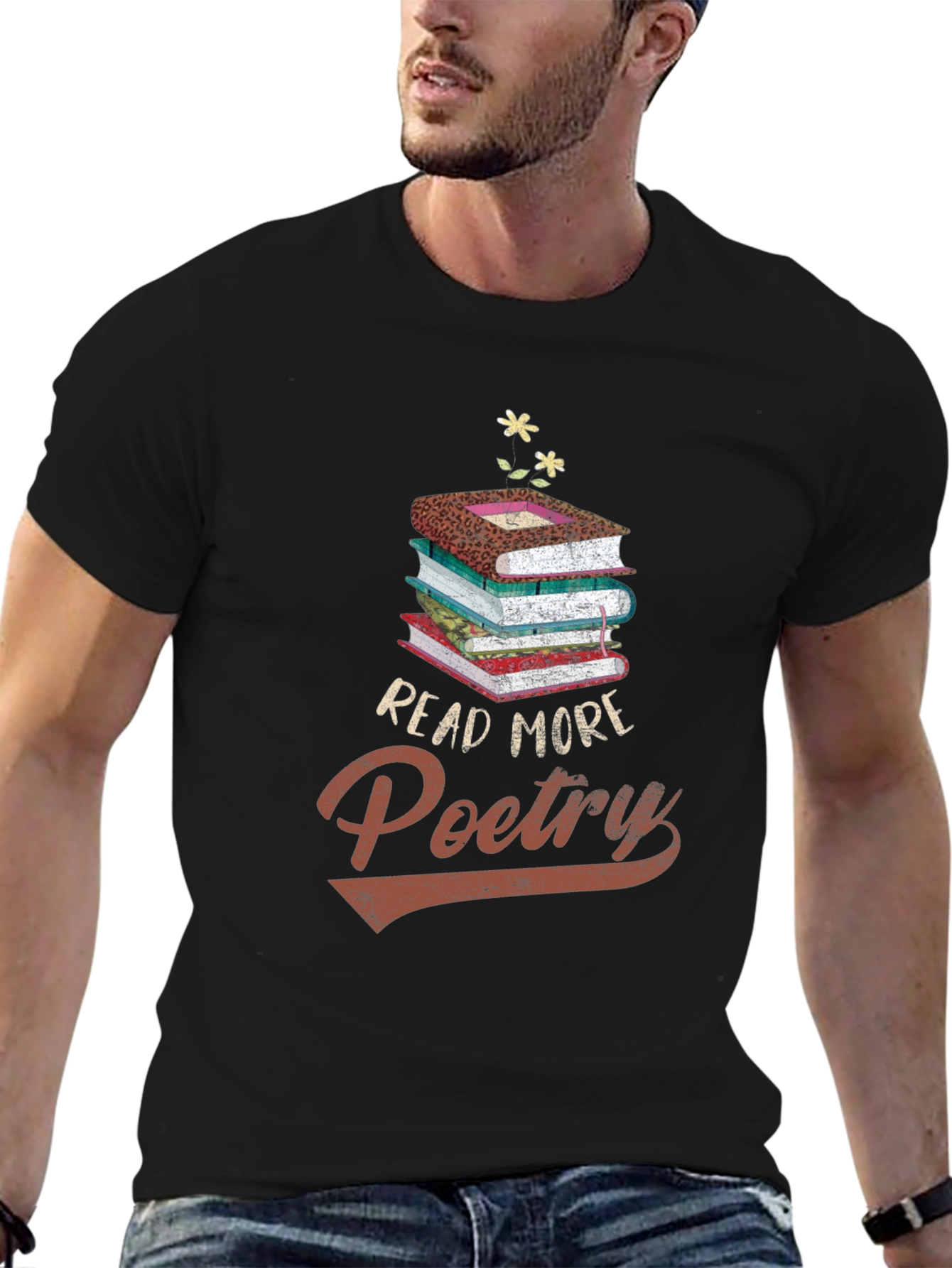 Read More Poetry T-Shirt - Literary Apparel