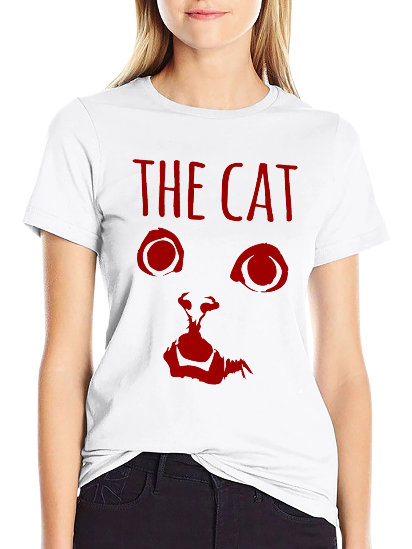 The Cat Horror Graphic T-Shirt