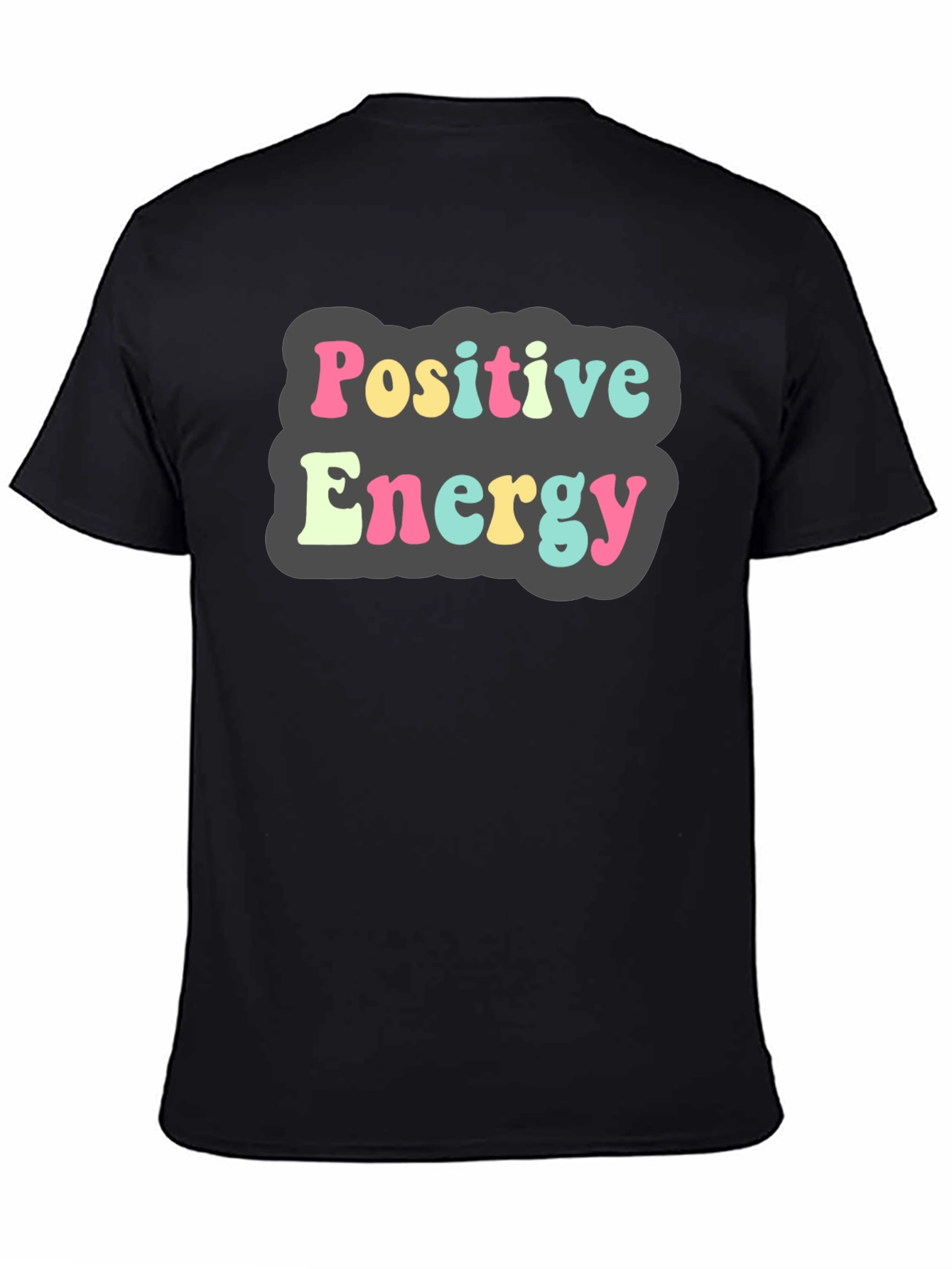Positive Energy Graphic Tee - Black T-Shirt