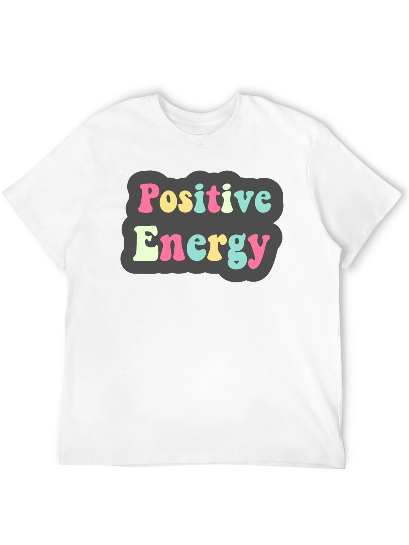 Positive Energy Graphic Tee - Black T-Shirt