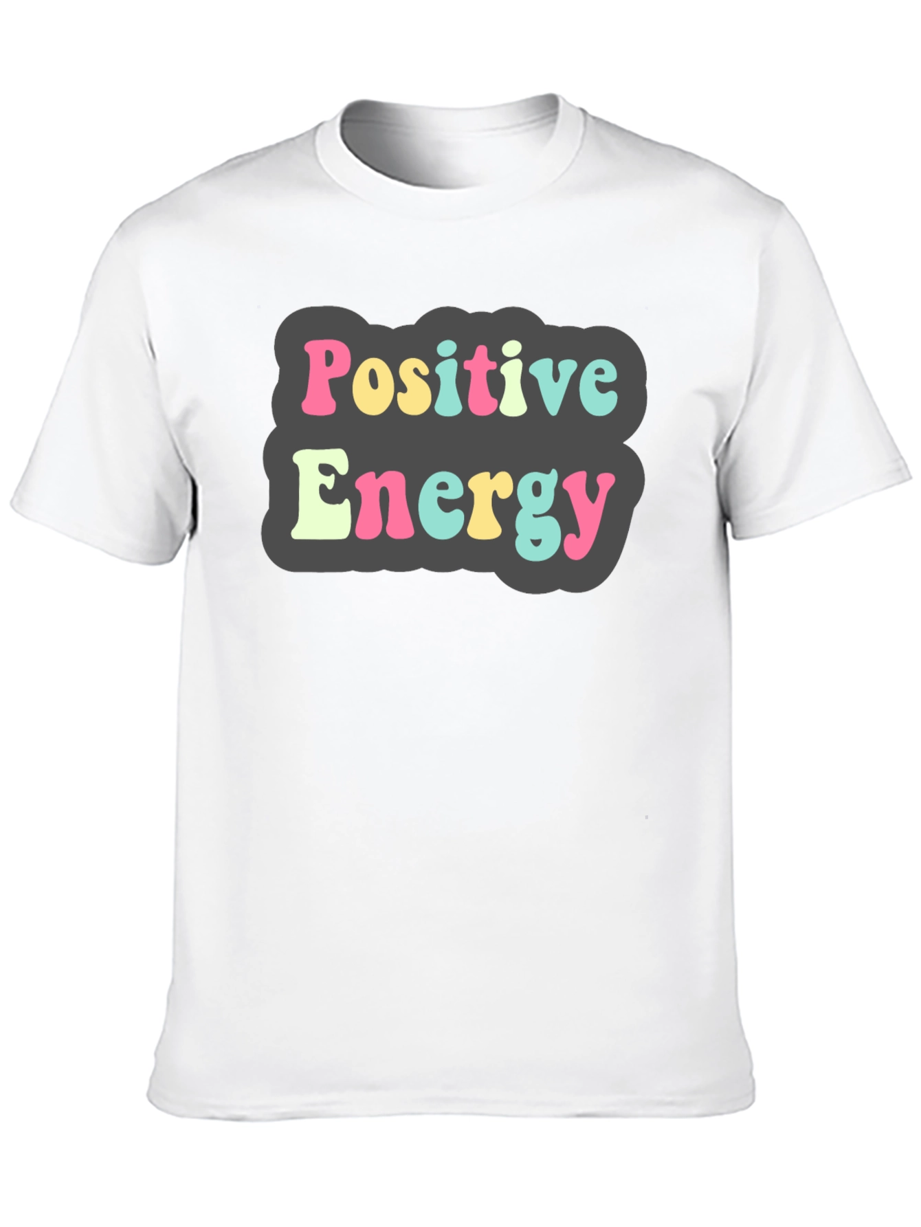 Positive Energy Graphic Tee - Black T-Shirt
