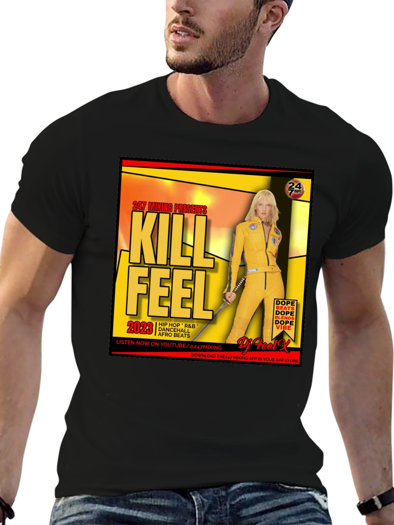 Kill Feel DJ Mix Black T-Shirt