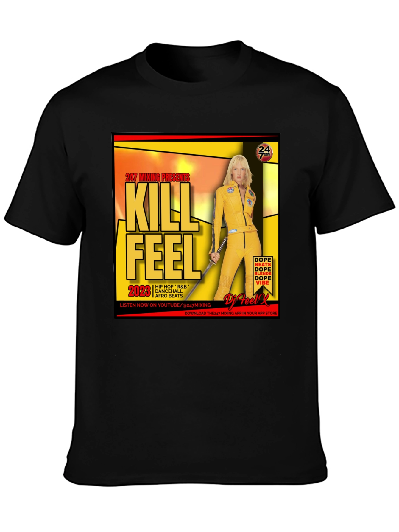 Kill Feel DJ Mix Black T-Shirt