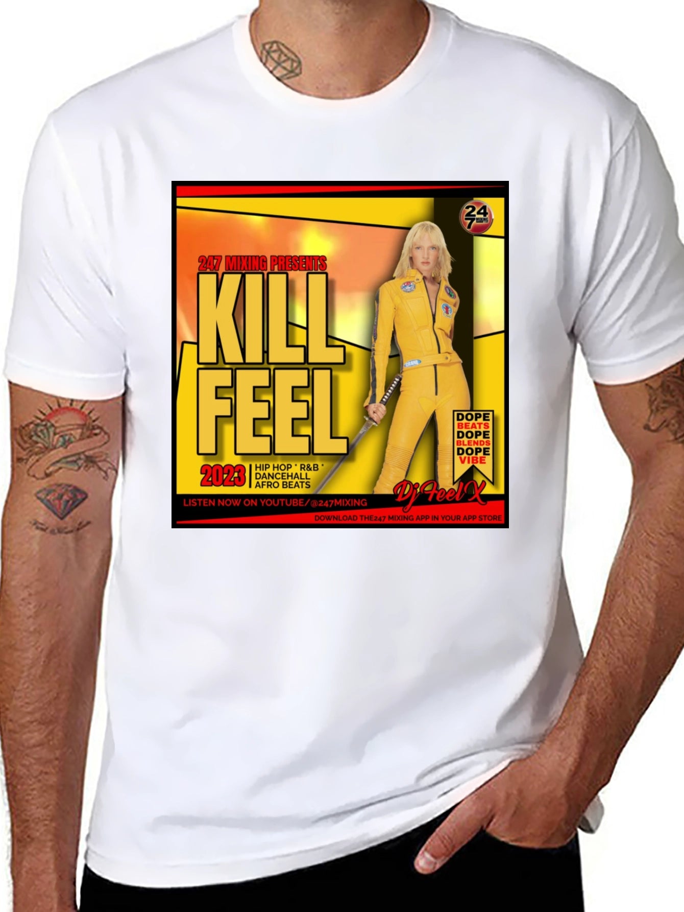 Kill Feel DJ Mix Black T-Shirt