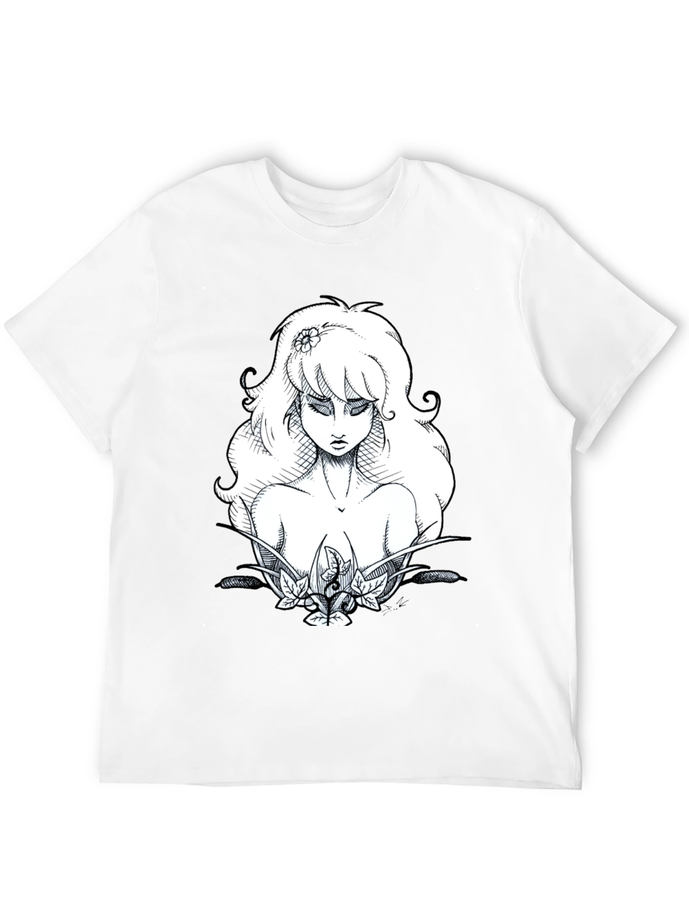 Ethereal Beauty Graphic Tee - Black