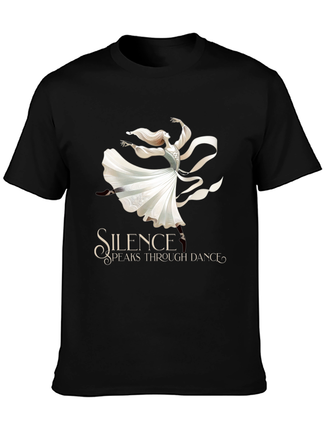Silence Speaks Dance Graphic Tee