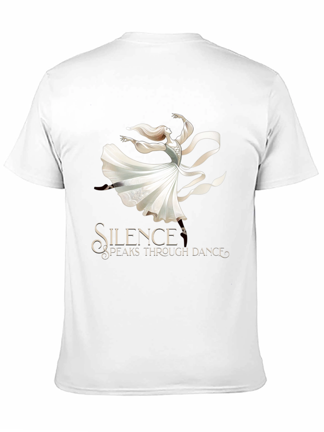 Silence Speaks Dance Graphic Tee