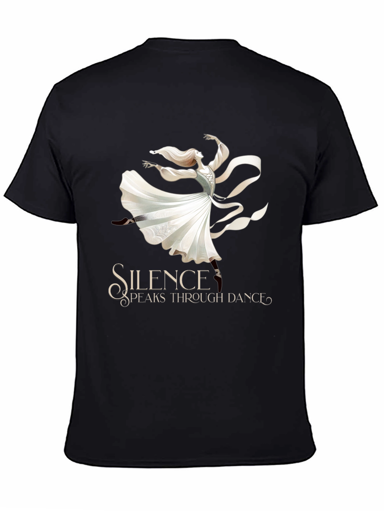 Silence Speaks Dance Graphic Tee
