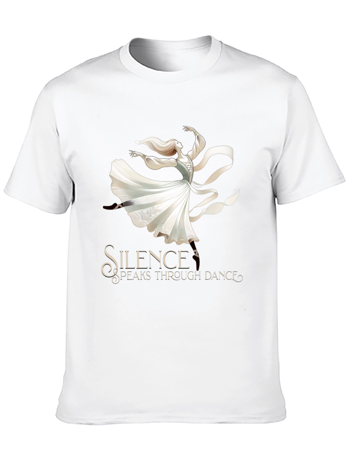 Silence Speaks Dance Graphic Tee