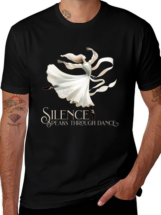 Silence Speaks Dance Graphic Tee