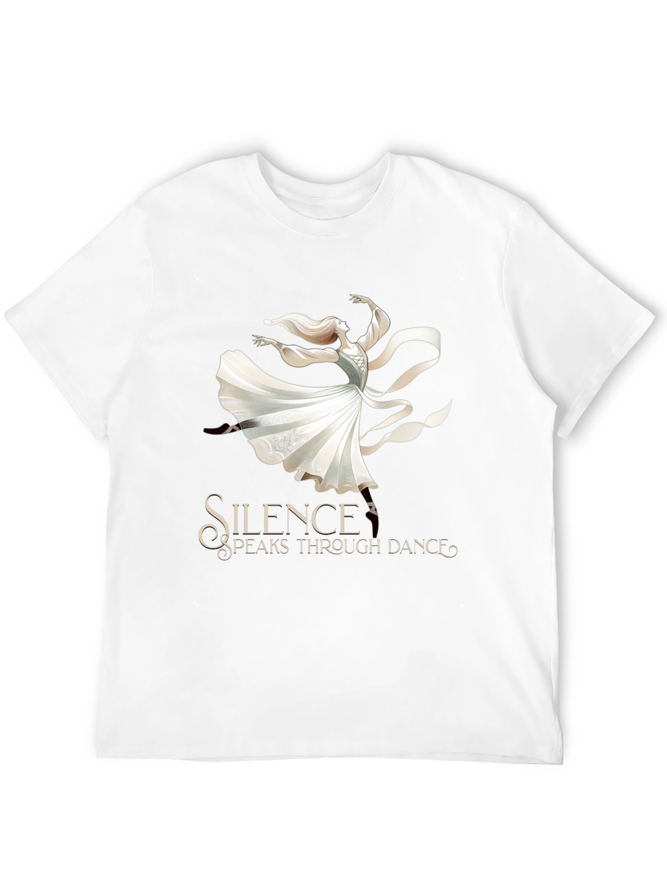 Silence Speaks Dance Graphic Tee