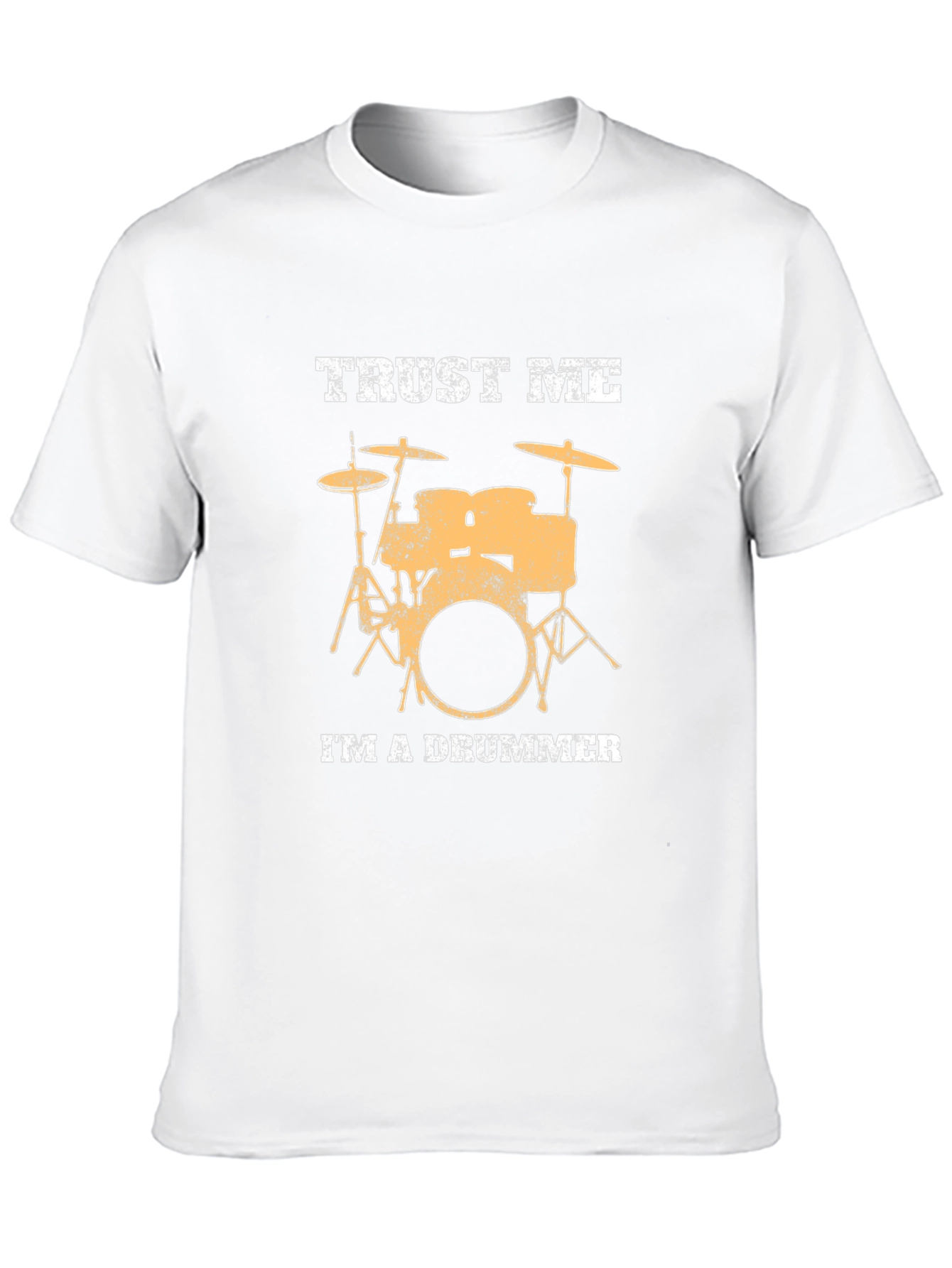 Trust Me Im A Drummer Black T-Shirt