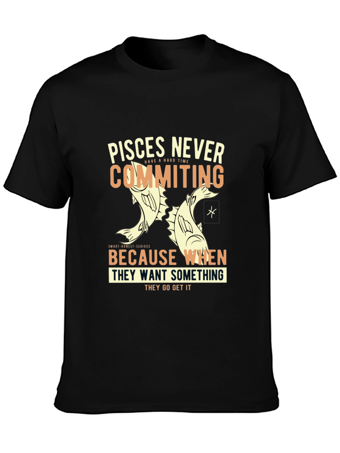 Pisces Zodiac T-Shirt - Never Committing