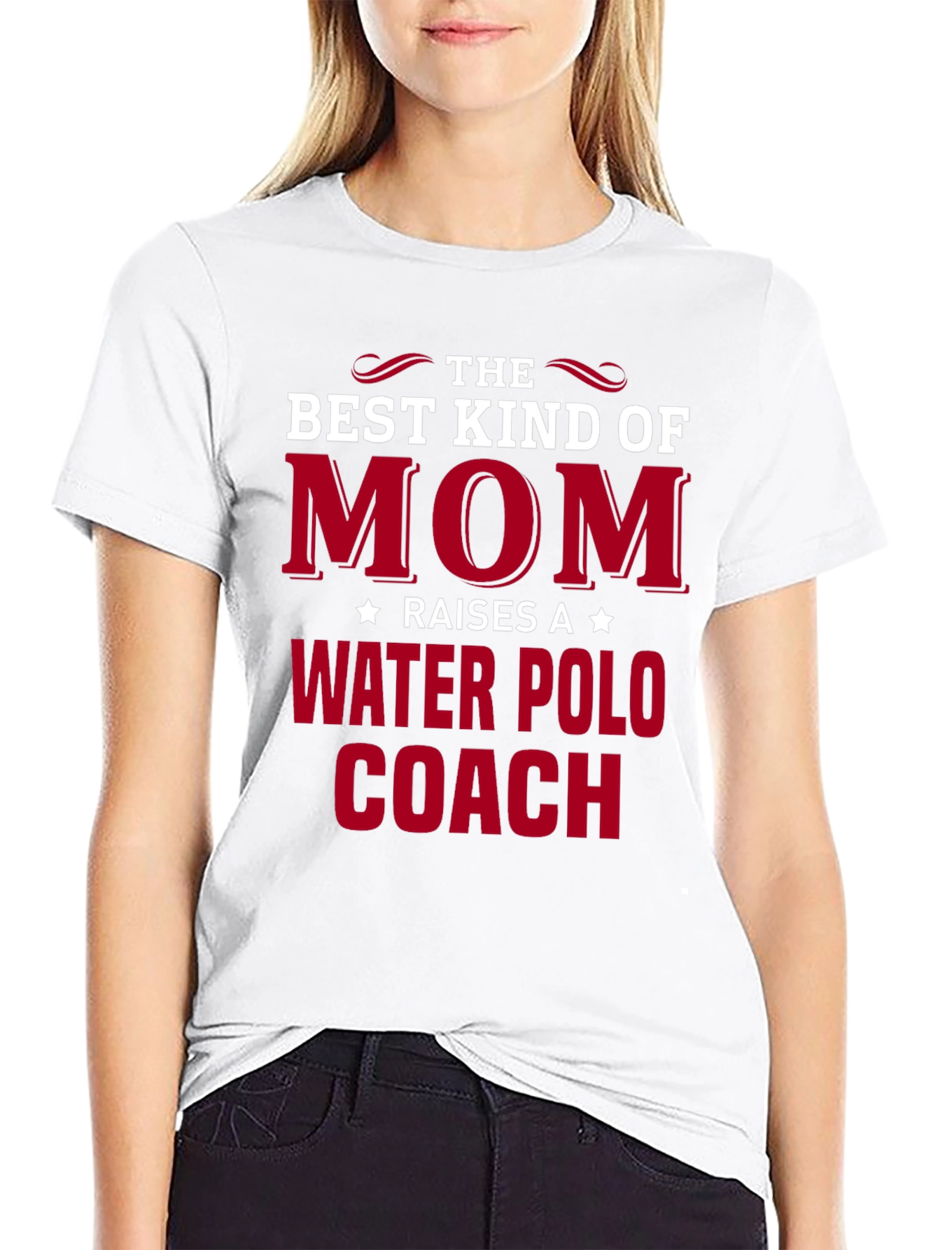 Best Kind of Mom Water Polo Coach T-Shirt