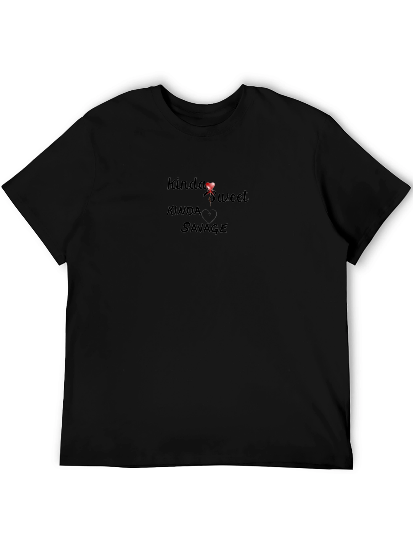 Kinda Sweet Kinda Savage Black T-Shirt