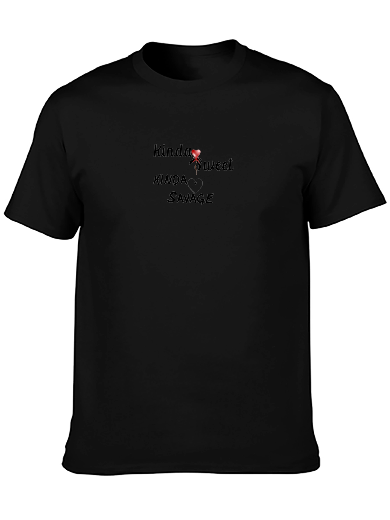 Kinda Sweet Kinda Savage Black T-Shirt