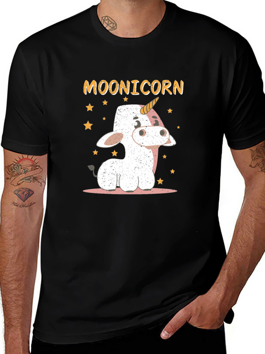 Moonicorn Graphic Tee - Cute Unicorn T-Shirt