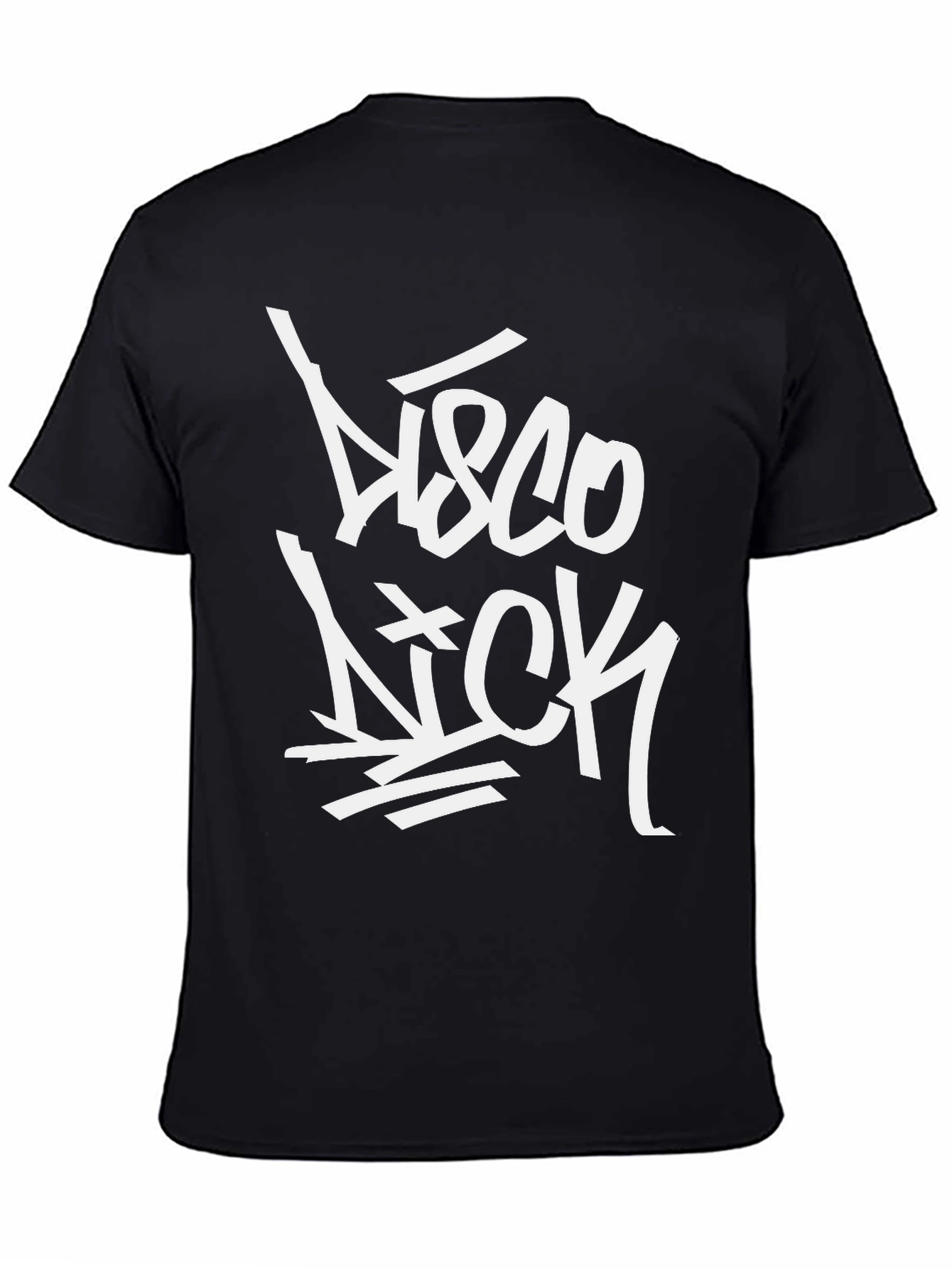 Disco Nick Black Graphic T-Shirt
