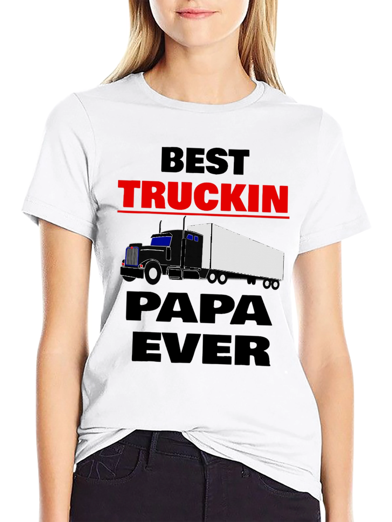 Best Truckin Papa Ever T-Shirt