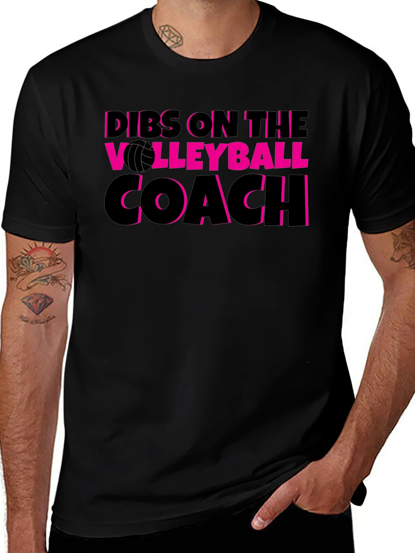 Dibs on the Volleyball Coach T-Shirt