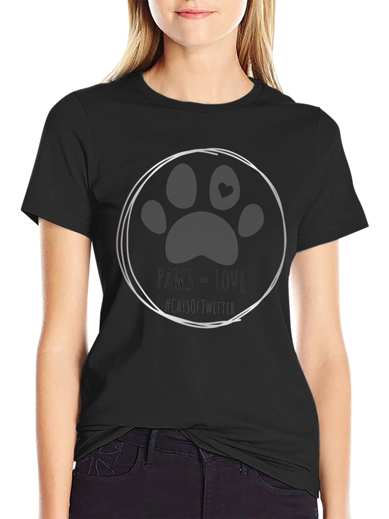 Paws-Love Cat T-Shirt