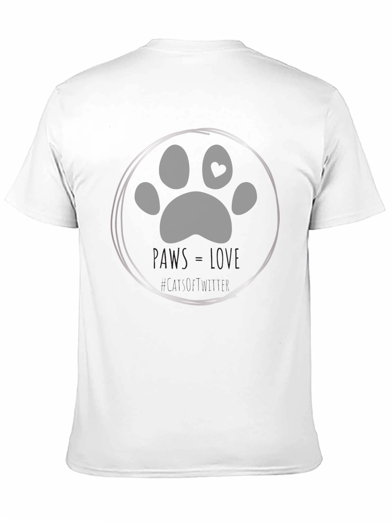 Paws-Love Cat T-Shirt