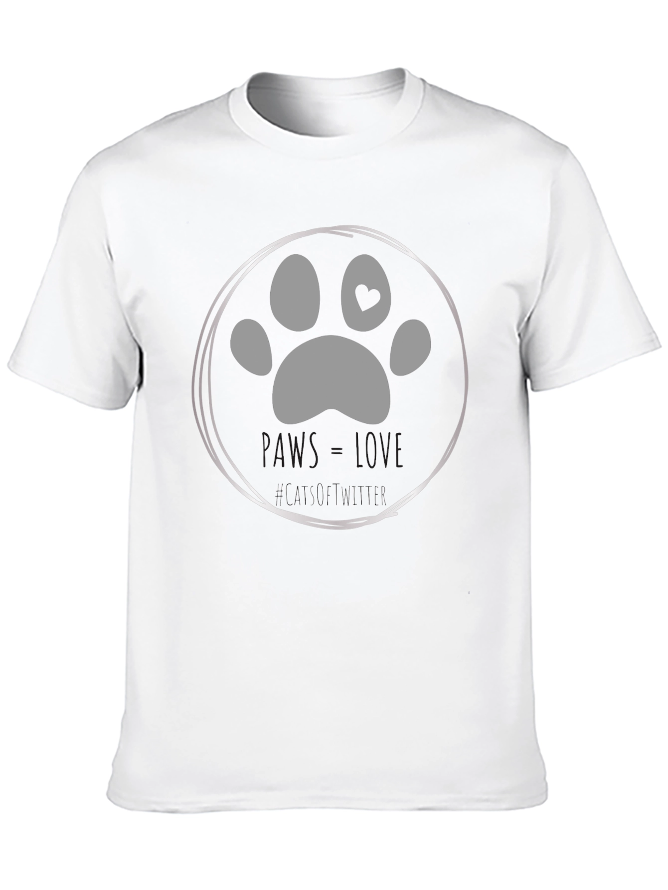 Paws-Love Cat T-Shirt