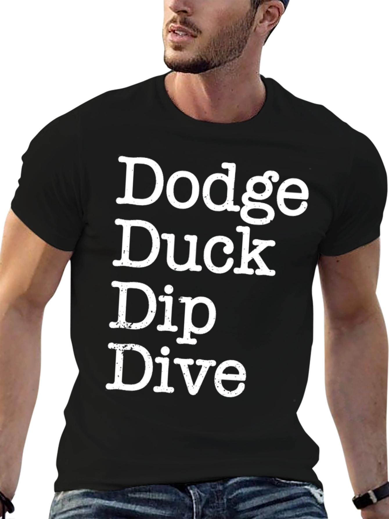 Dodge Duck Dip Dive Graphic T-Shirt