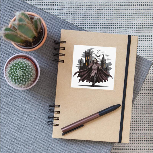 Vampire Count Gothic Castle Print