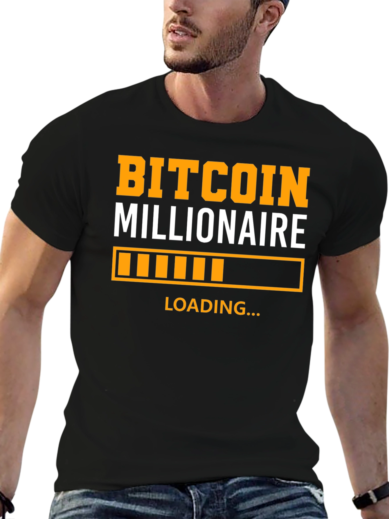Bitcoin Millionaire Loading T-Shirt