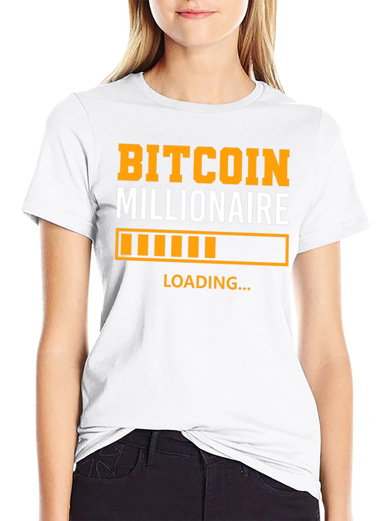 Bitcoin Millionaire Loading T-Shirt