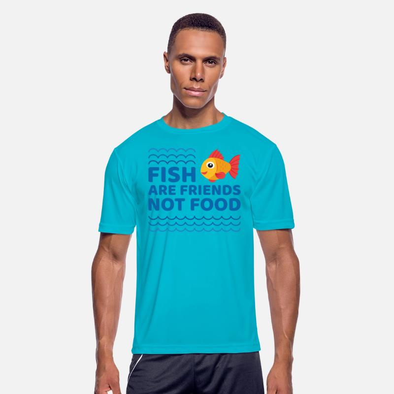 Vegan fish animal rights present