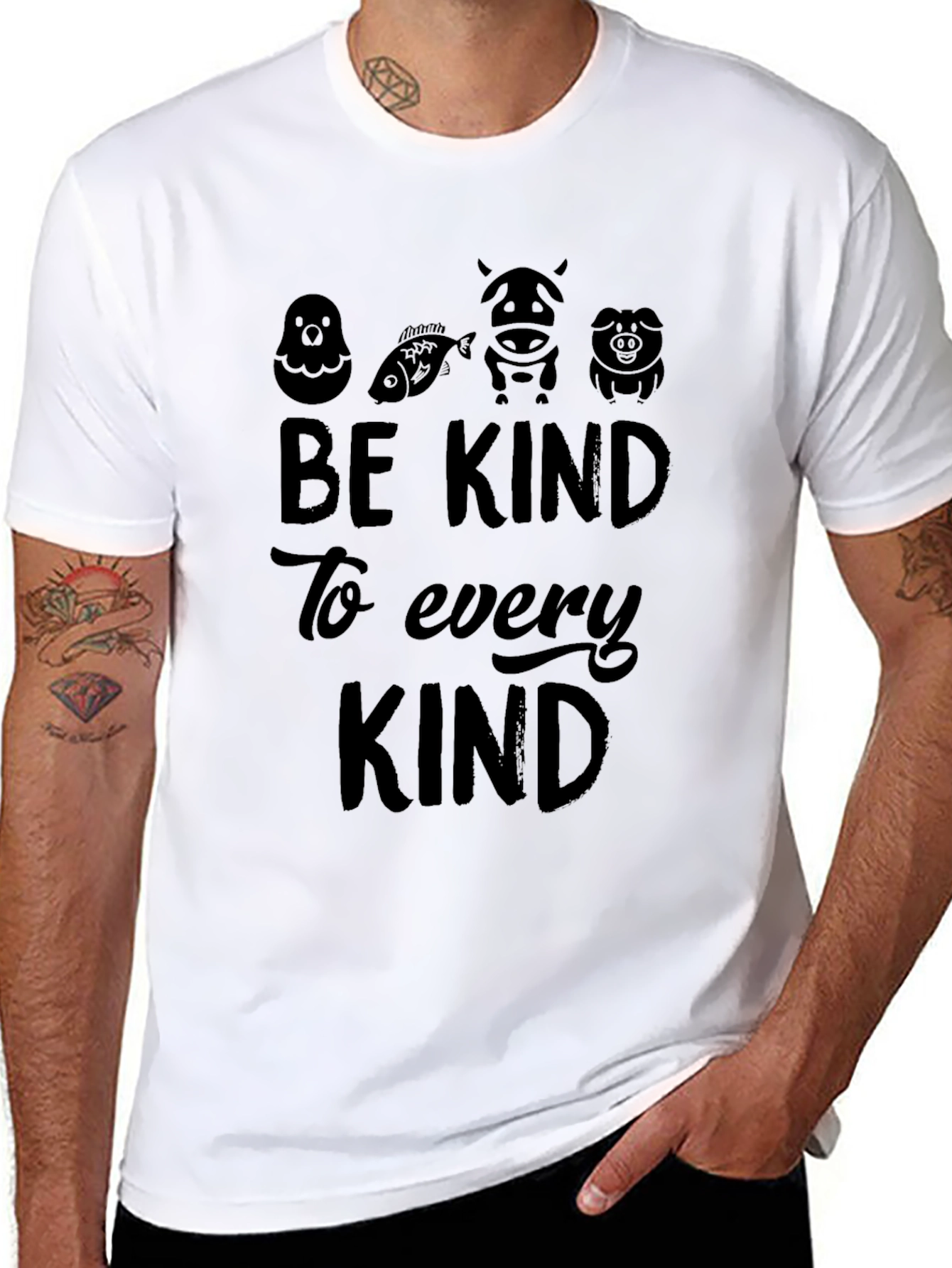 Be Kind To Every Kind Animal Rights T-Shirt