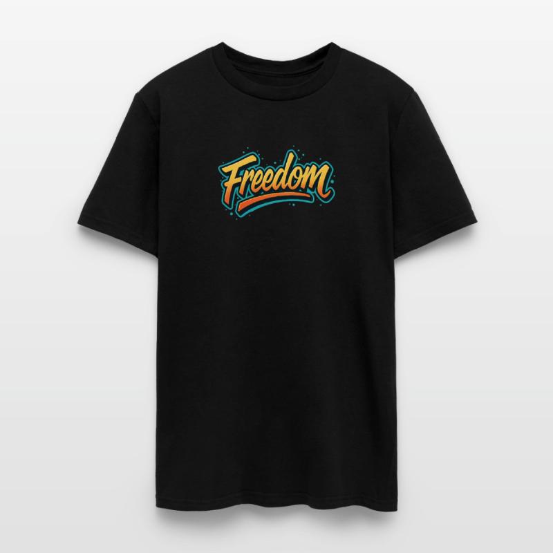 Vibrant Freedom Typography Design