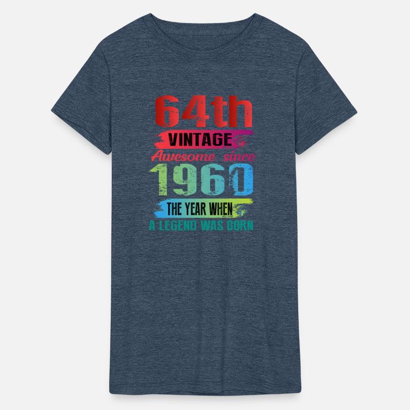 Vintage 1960 64th Birthday Made in 1960 Born in 19