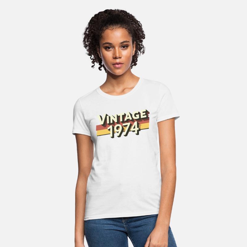 Vintage 1974 50th Birthday T-Shirt - Perfect Gift