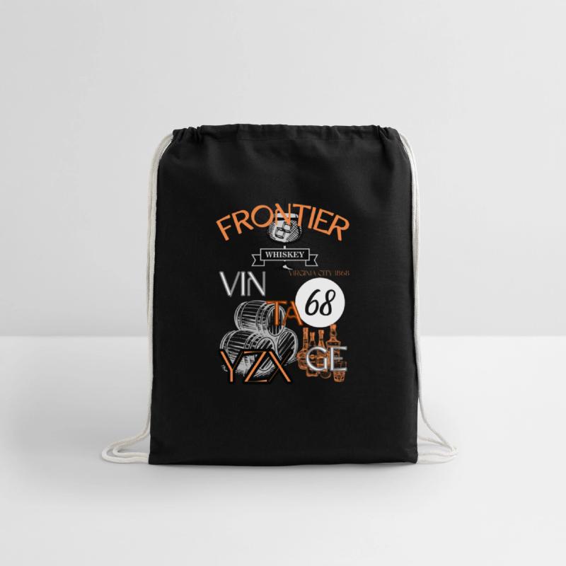 Vintage frontier whiskey