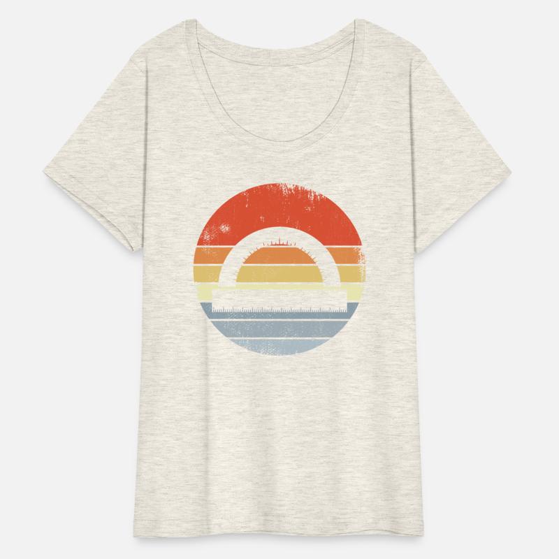 Vintage Semicircle Ruler