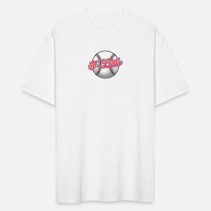 Vintage St. Louis City Baseball Distressed Funny