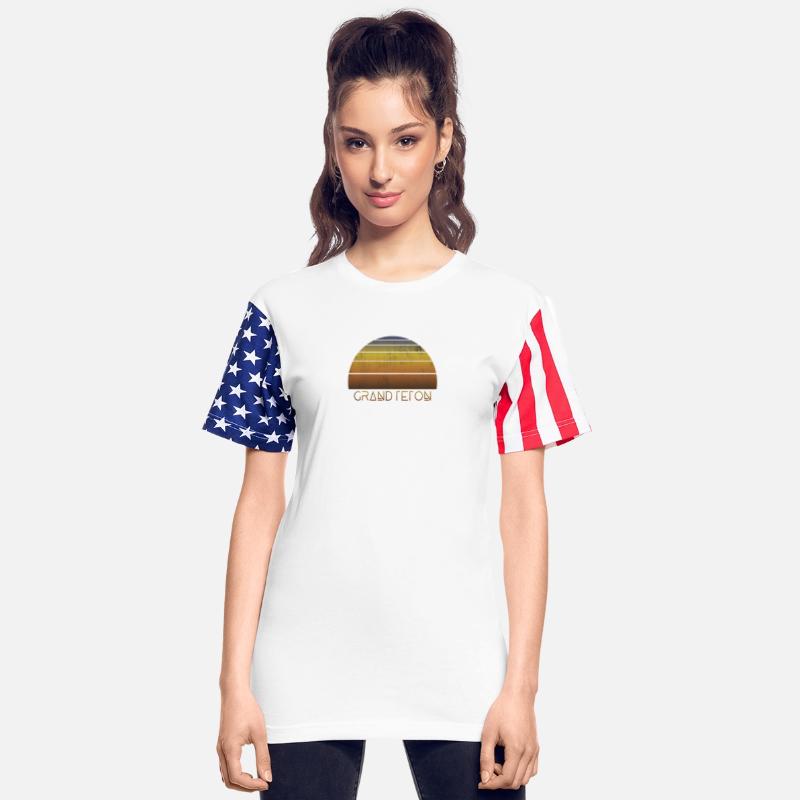 Vintage Sunset Grand Teton National Park Family