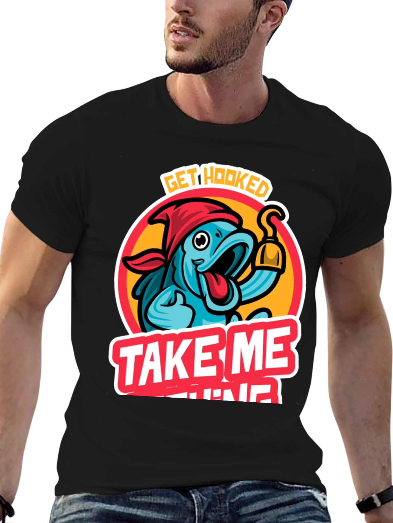 Get Hooked Fishing T-Shirt