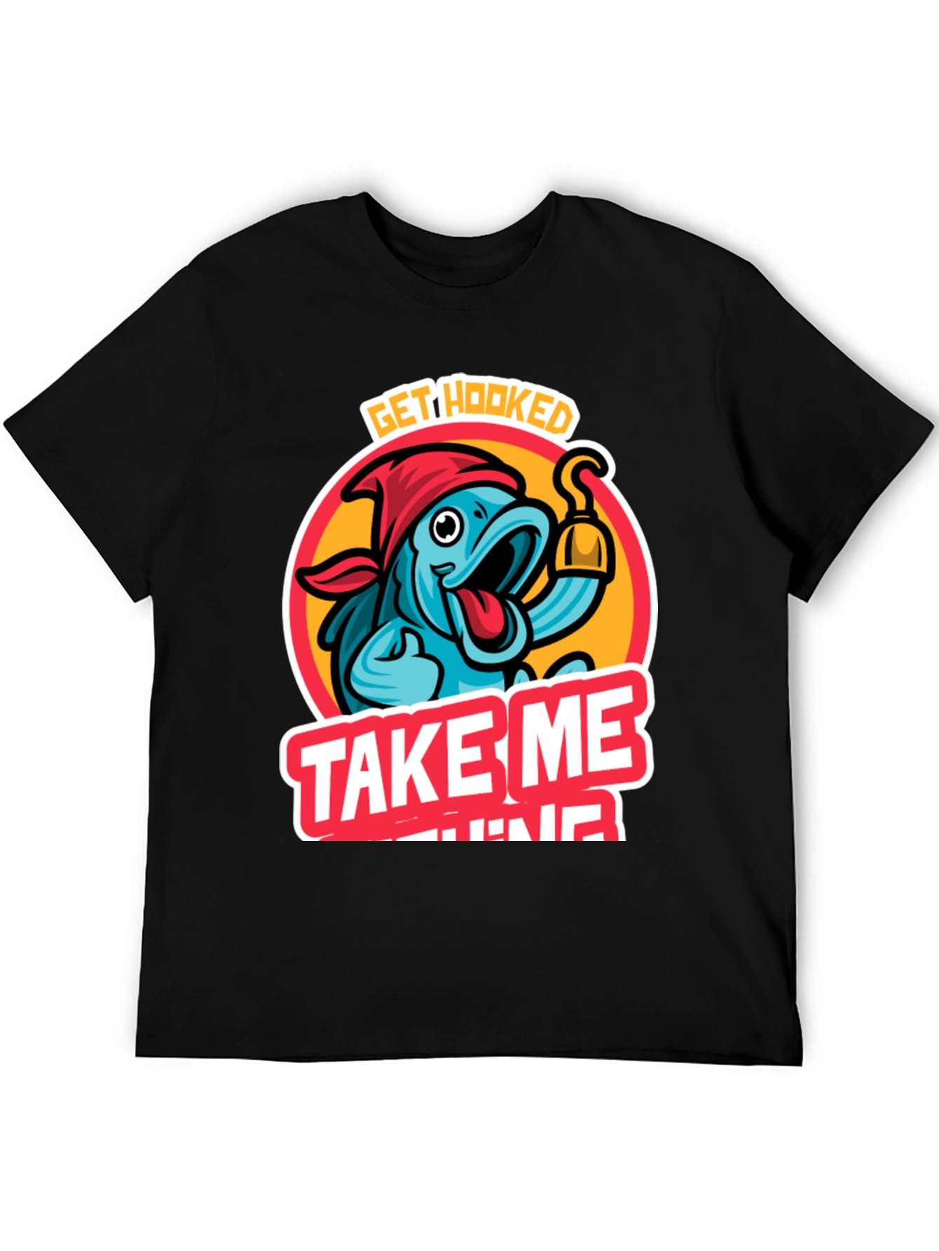 Get Hooked Fishing T-Shirt