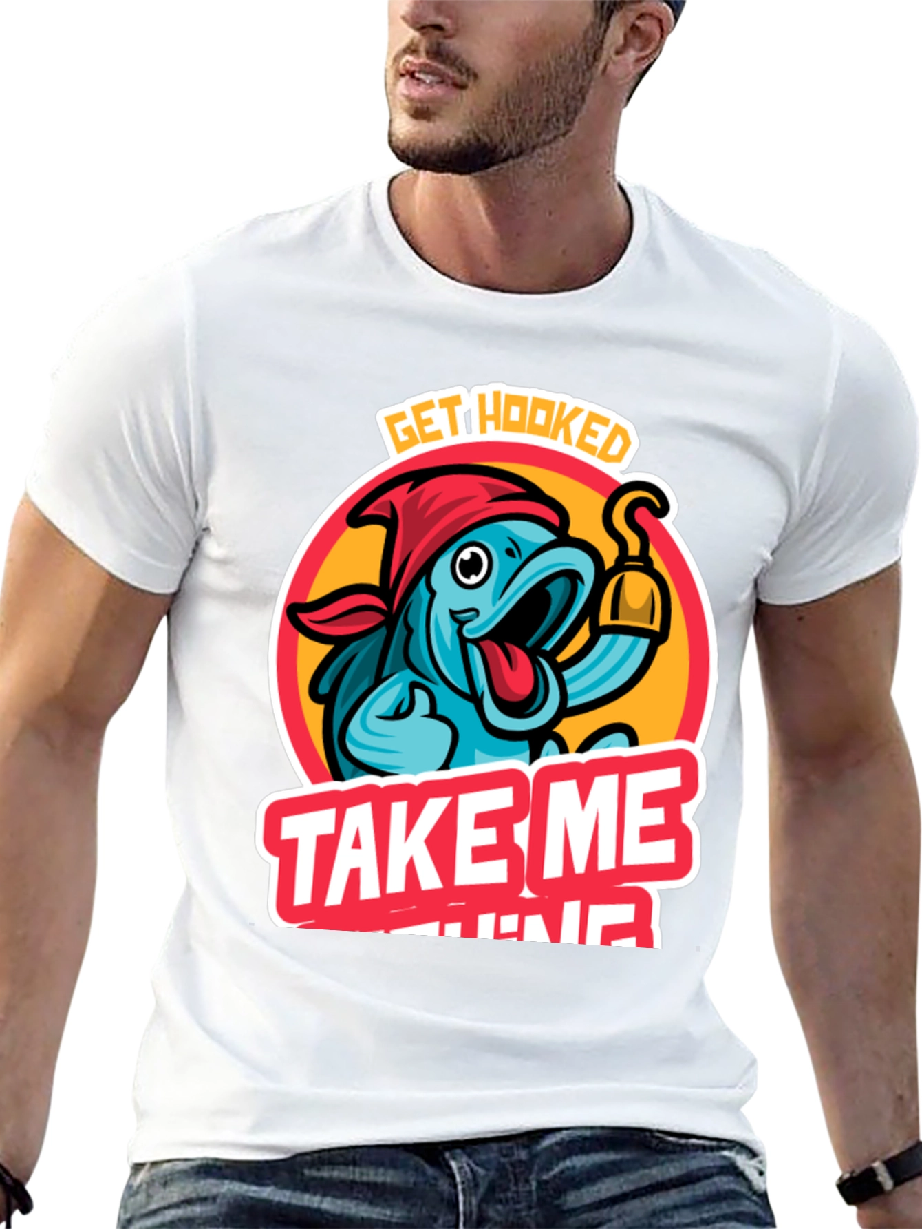 Get Hooked Fishing T-Shirt