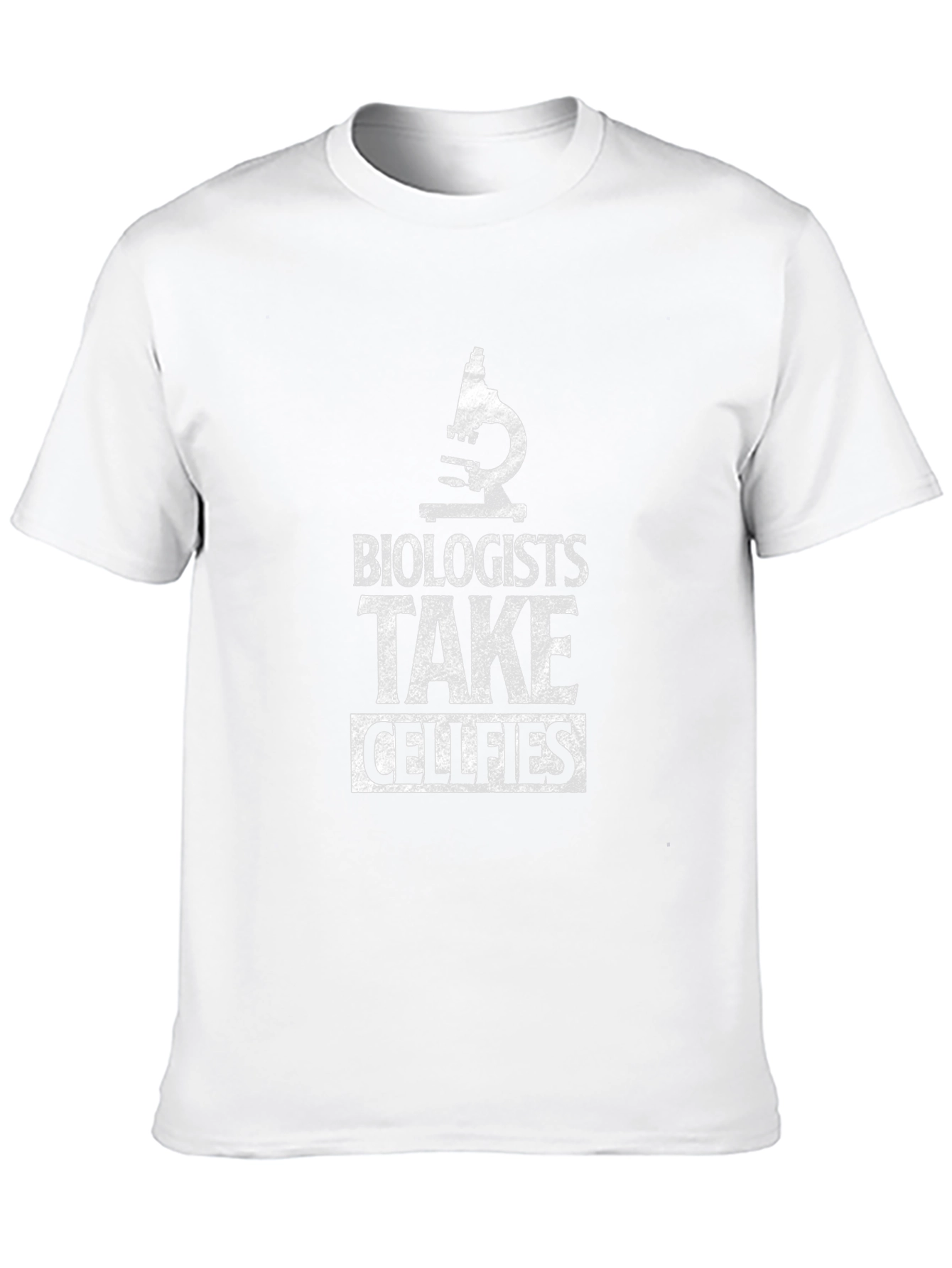 Biologists Take Cellfies Black T-Shirt