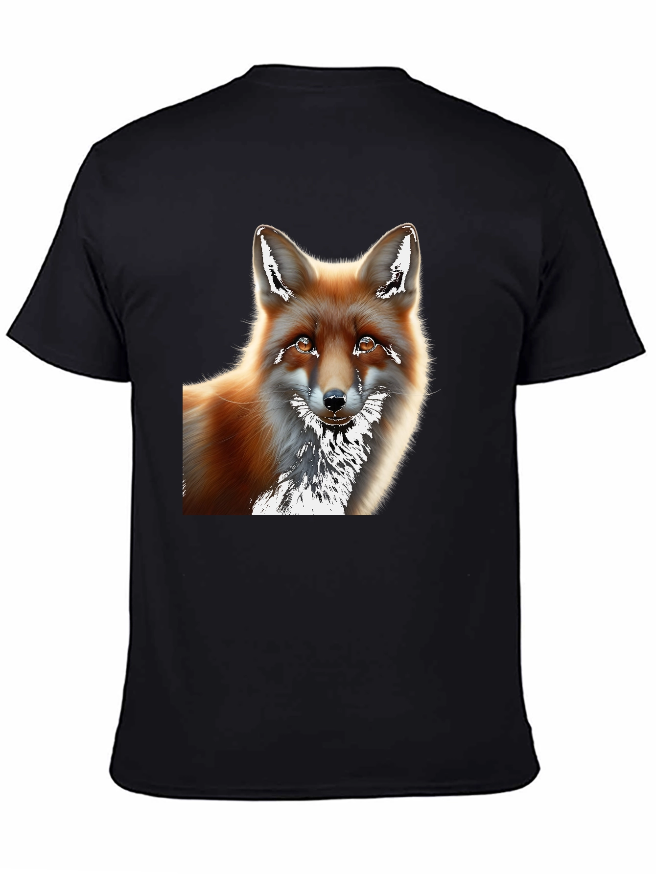 Fox Graphic Black T-Shirt