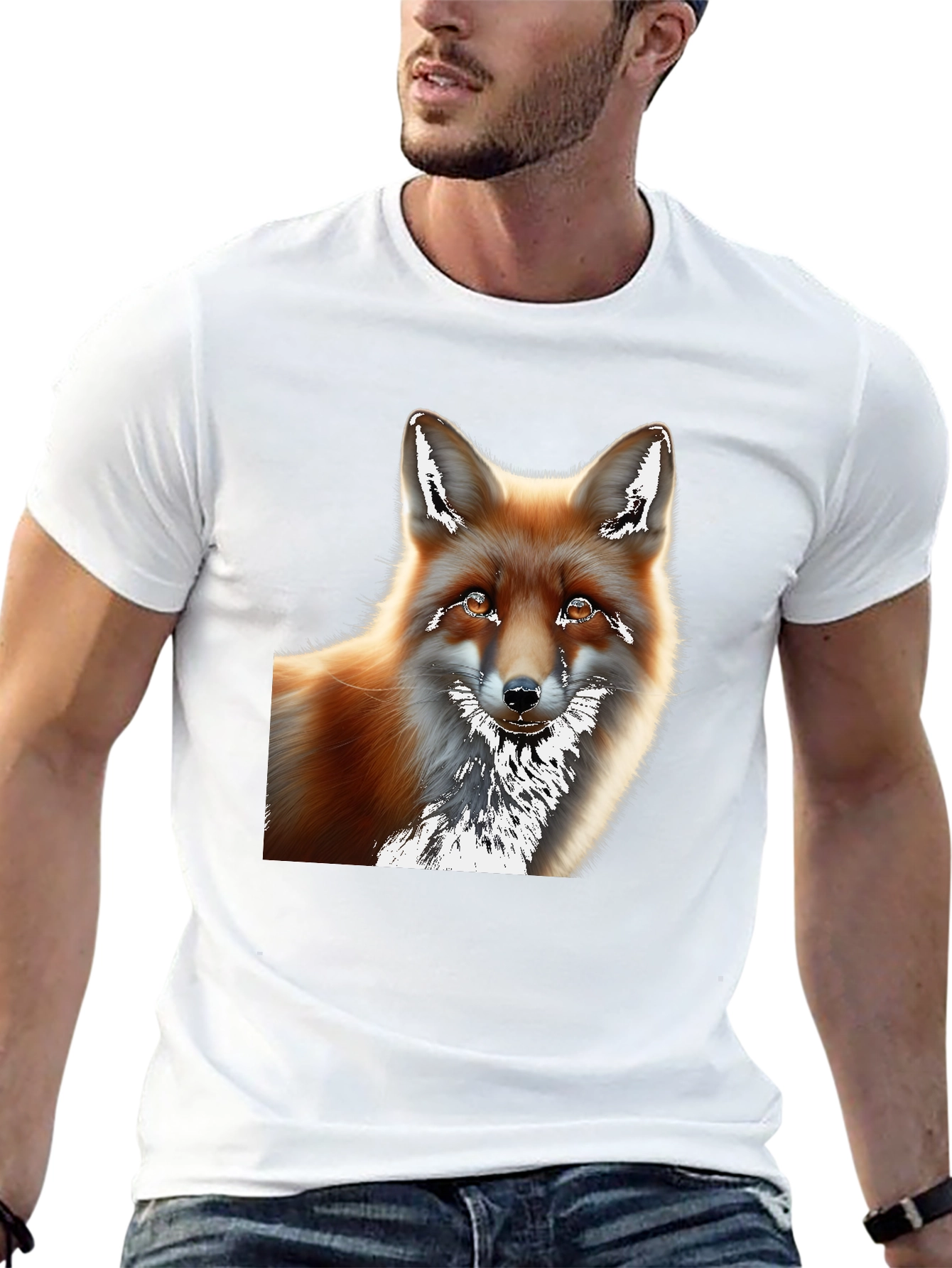 Fox Graphic Black T-Shirt