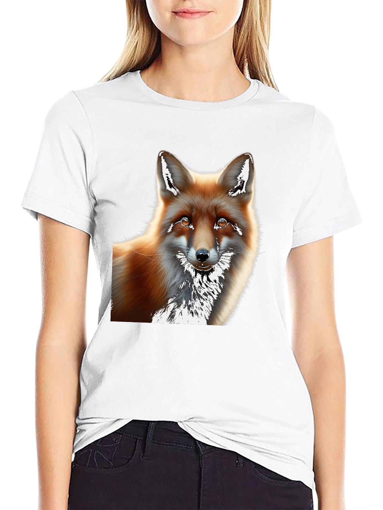 Fox Graphic Black T-Shirt
