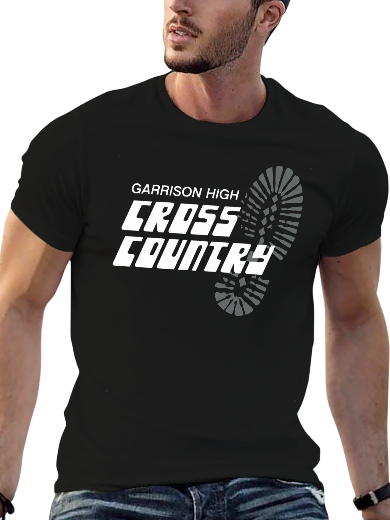 Garrison High Cross Country Black T-Shirt