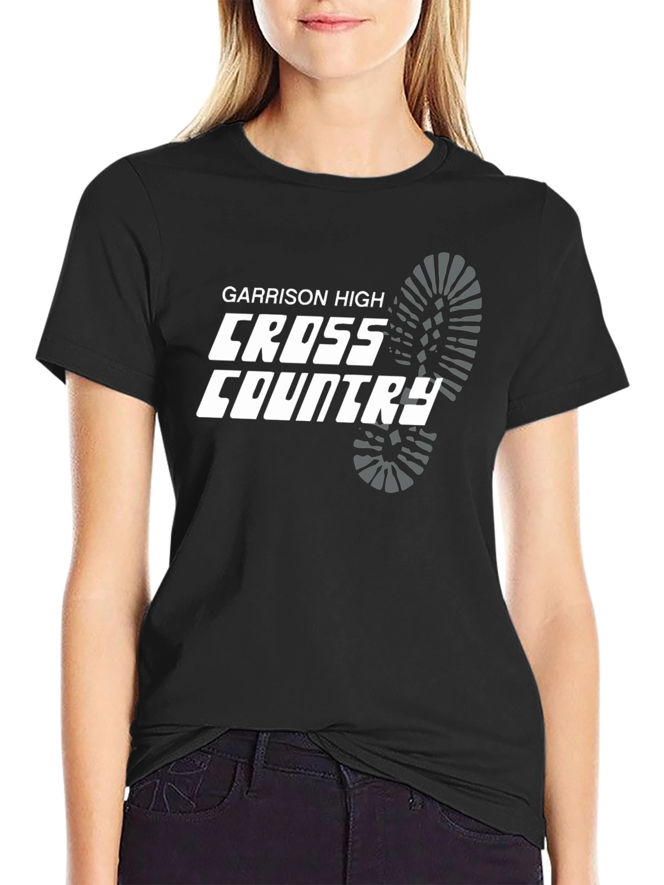 Garrison High Cross Country Black T-Shirt