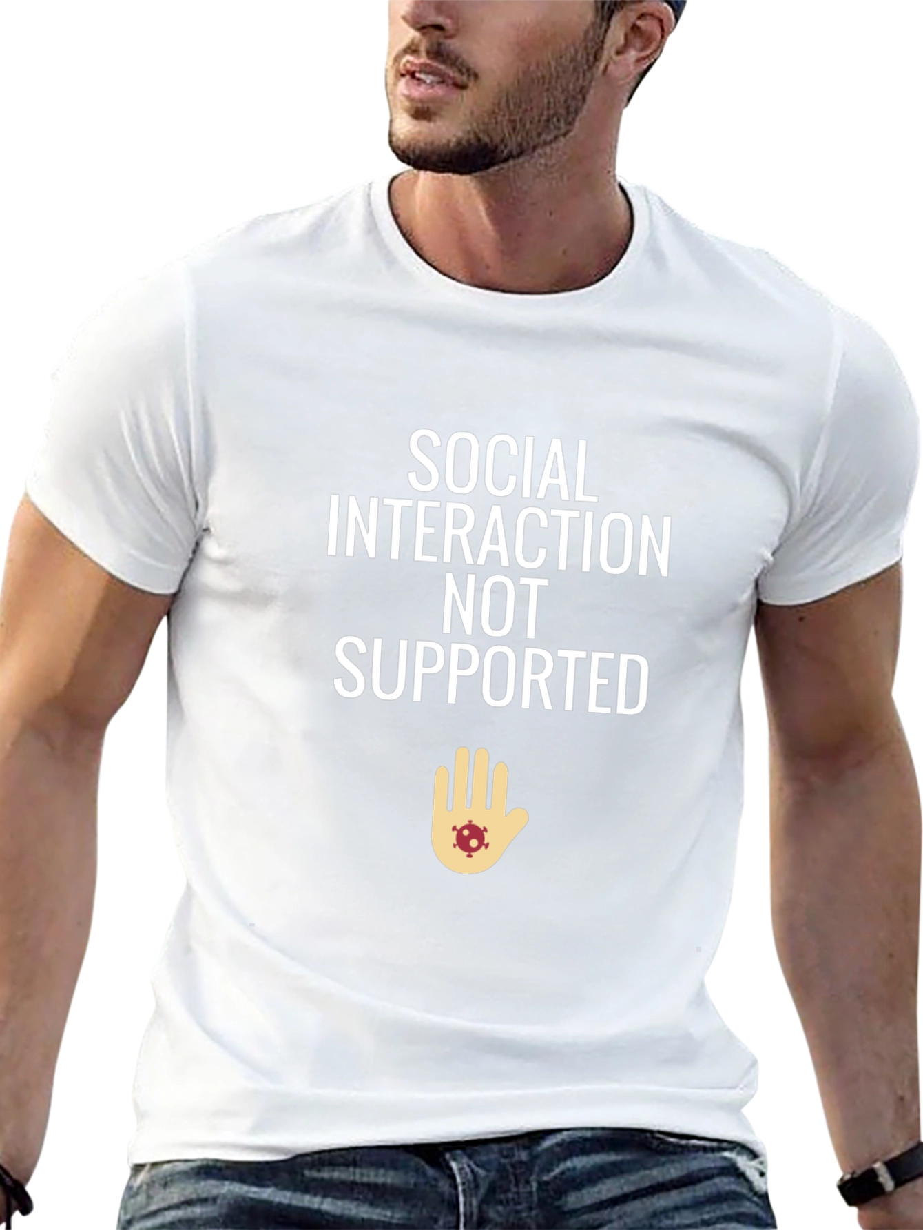 Social Interaction Not Supported T-Shirt